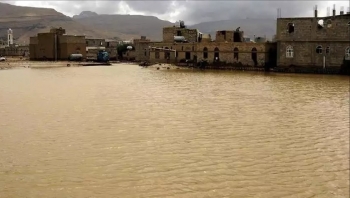 المحويت.. مصرع 10 أشخاص بانهيار منزل جراء الأمطار