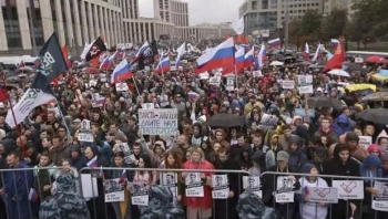 الكرملين: الاحتجاجات في موسكو لم تسبب أزمة سياسية