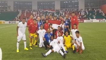 المنتخب الوطني للناشئين يحافظ على صدارة مجموعته بتعادله مع قطر بالتصفيات الآسيوية