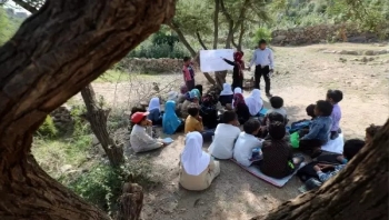بعثة الاتحاد الأوروبي: ألفا مدرسة دمرت باليمن ومليوني طفل خارج المدارس