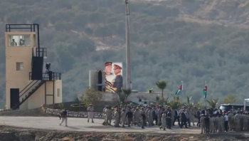 عاهل الأردن يصل الباقورة على الحدود مع إسرائيل بعد انتهاء وضعها الخاص