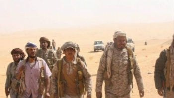 قوات سعودية تهدم مبان تابعة للواء الأول حرس حدود اليمني في الجوف وتمنعه من حفر بئر ماء