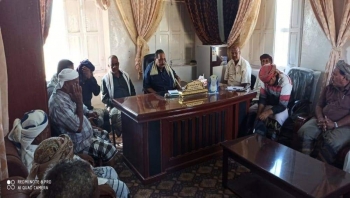 الشيخ الزويدي يلتقي مشرف مشروع تشغيل الشباب للتفعيل المجتمعي التابع  للصندوق الإجتماعي للتنمية