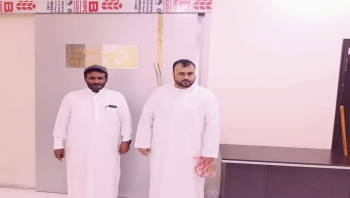 وكيل المهرة للشؤون الفنية يطلع على أعمال إنشاء وتركيب جهاز للأشعة المقطعية بمستشفى الغيضة المركزي