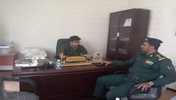 نائب مدير الأمن يناقش مع مكتب السياحة آلية إلزام الفنادق بتركيب كاميرات لأهميتها في كشف الجريمة
