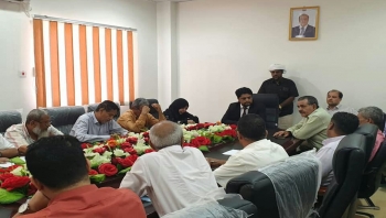 الوزير كلشات يجتمع بقيادات وموظفي ديوان وزارة الكهرباء والطاقة