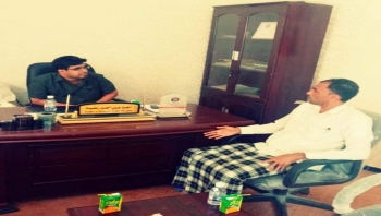 مناقشة سبل التعاون والتنسيق بين مكتب السياحة والهيئة العامة  لحماية البيئة بالمهرة