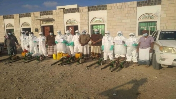 المهرة.. حملات التثقيف الصحي والرش الضبابي في مديرية المسيلة