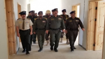 حضرموت : وزير الداخلية يطلع على آلية القبول والتسجيل والتجهيزات الجارية بكلية الشرطة