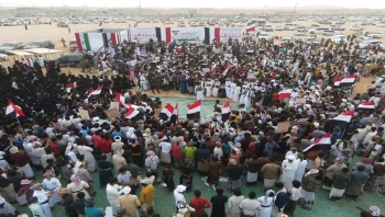 شاهد : مجموعة صور حديثة من المهرجان الجماهيري لأبناء المهرة الرافض للتواجد العسكري الاجنبي