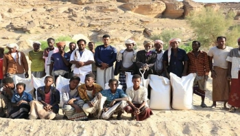 مكتب الزراعة بالمهرة يدشن موسم محصول القمح بوادي المسيلة بدعم من البرنامج السعودي لتنمية وإعمار اليمن