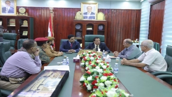قبائل يافع المهرة تكرم المحافظ بن ياسر