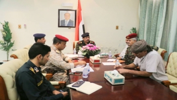 وزير الداخلية يترأس اجتماعاً للجنة الأمنية لمناقشة أوضاع مديريات وادي حضرموت