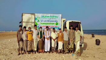 المهرة ..جمعية شباب ضبوت الخيرية تنفذ حملة تنظيف لشواطئ المنطقة