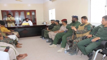 المهرة ..مديرية حصوين تعزز جاهزية أفراد الأمن والوحدات المشاركة في مكافحة المخدرات