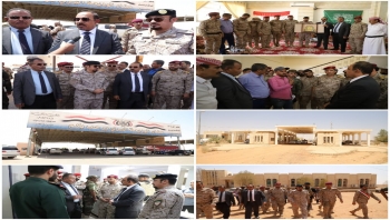 حضرموت ..السلطة المحلية تتسلّم إداريًا وأمنيًا ميناء الوديعة البري وتدشن العمل بالمنفذ الجديد