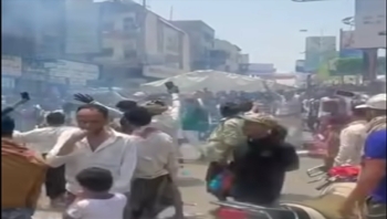 تعز.. احتفالات وألعاب نارية ابتهاجا بمقتل المتهم باغتيال افتهان المشهري