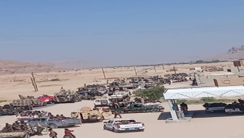 قوات المجلس الانتقالي الانفصالي تصل إلى مديرية ساه بوادي حضرموت