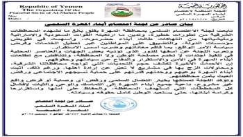 لجنة اعتصام المهرة تدين الانتهاكات في حضرموت وتحذّر من فرض واقع غير مشروع