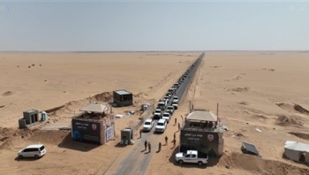 تعليق مؤقت لحركة السير في الخط الدولي بين مأرب وحضرموت لتعزيز الأمن والاستقرار