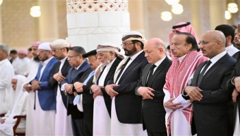 تشييع مهيب لجثمان الرئيس اليمني السابق عبدربه منصور هادي في الرياض بحضور قيادات الدولة