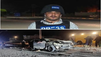 مقتل الصحفي محمد عيضة إثر انفجار عبوة ناسفة استهدفت سيارته في المكلا