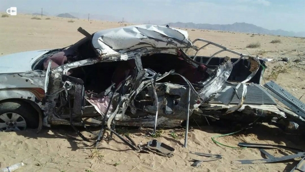 وفاة وإصابة 843 شخصا في حوادث مرورية بمحافظة مأرب خلال 10 أشهر