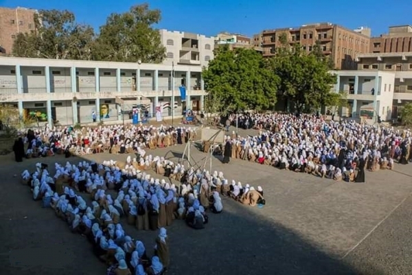 تعز..إلغاء طابور الصباح المدرسي بسبب البرد