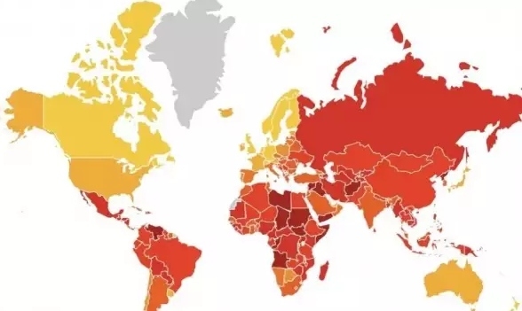 اليمن ضمن أسوأ الدول فساداً حول العالم وفق مؤشرات الشفافية الدولية