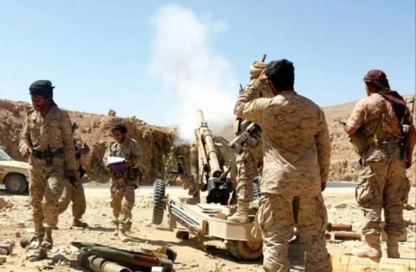 الجيش الوطني يستعيد مواقع في ميسرة جبهة نهم بصنعاء ويقطع طريق إمداد الحوثيين إلى "نجد العتق"