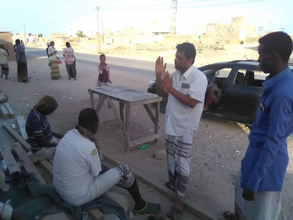 إدارة التثقيف والإعلام الصحي تقيم محاضرة توعوية للاجئين الصومال بمنطقة الفيدمي