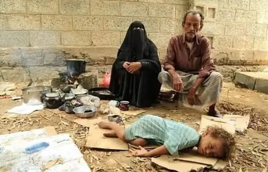 "الصليب الأحمر": 81% من سكان اليمن يعيشون في فقر مدقع