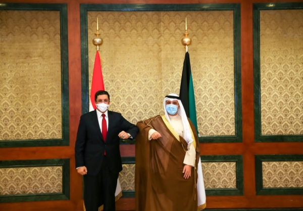 وزير الخارجية يبحث مع نظيره الكويتي مستجدات الاوضاع في اليمن