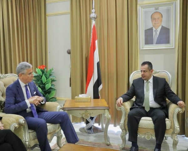 البنك الدولي يلتقي برئيس الحكومة ويتعهد بدعم جهود الحكومة اليمنية لتحقيق الاستقرار الاقتصادي