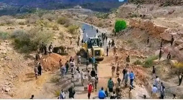فتح طريق دمت - الضالع بعد 10 سنوات من الإغلاق بسبب الحرب فتح طريق دمت - الضالع بعد 10 سنوات من الإغلاق بسبب الحرب