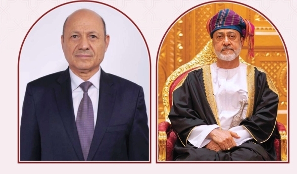 سلطان عمان يهنئ الرئيس العليمي بمناسبة العيد الوطني 22 مايو سلطان عمان يهنئ الرئيس العليمي بمناسبة العيد الوطني 22 مايو
