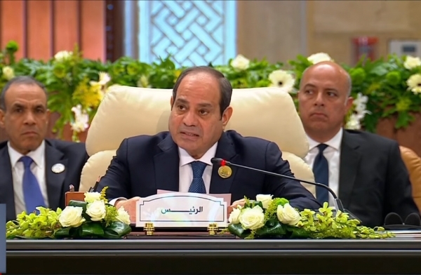 السيسي: الغطرسة الإسرائيلية تتطلب منا رؤية مشتركة للأمن والتعاون الإقليميين السيسي: الغطرسة الإسرائيلية تتطلب منا رؤية مشتركة للأمن والتعاون الإقليميين
