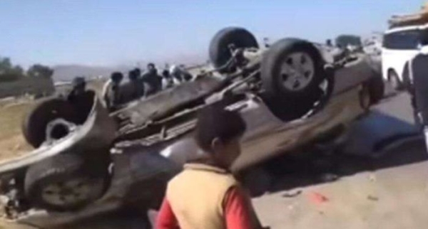 إب.. وفاة عروس وعدد من أسرتها في حادث مروع أثناء توجههم إلى منزل العريس