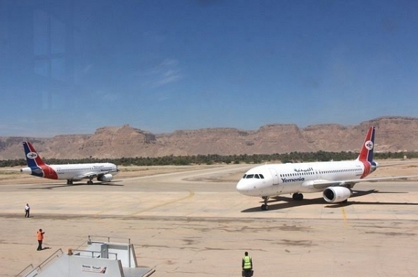 مليشيا الانتقالي تغلق مطار سيئون الدولي وتوقف الرحلات