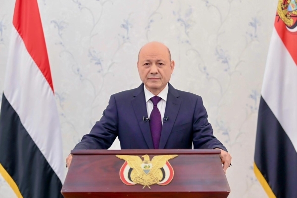 العليمي يطلب من التحالف اتخاذ تدابير لحماية المدنيين وفرض التهدئة في حضرموت والمهرة