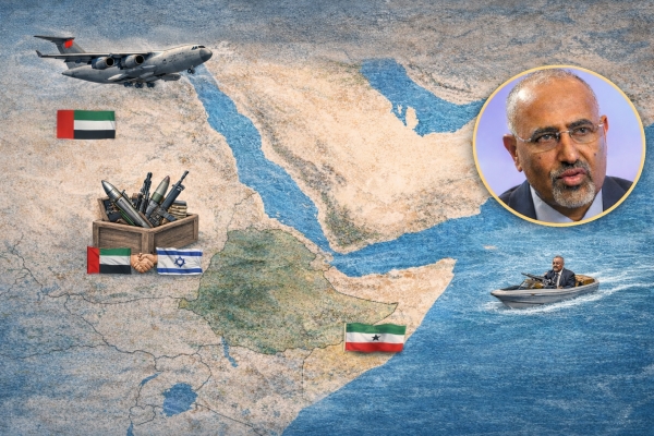 التحالف يعلن هروب عيدروس بحرًا الى الصومال ومنها إلى أبوظبي