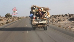 الحديدة: نزوح عشرات الأسر من مديرية "الحَوَك" نتيجة قصف الحوثيين