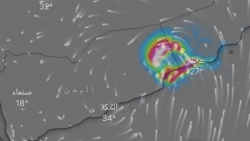 تأثيرات المنخفض الجوي تصل المهرة.. وتوقعات بوصولها حضرموت خلال ساعات