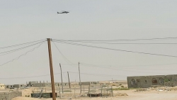 القوات السعودية تقتحم منفذ شحن بالمهرة وسط تحليق لمروحياتها بسماء المنطقة