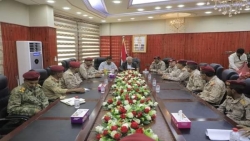 المهرة.. المحافظ بن ياسر يناقش مع نائب رئيس هيئة الأركان الأوضاع الأمنية والعسكرية